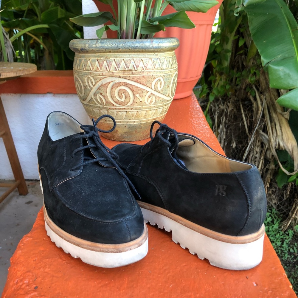 Paul Green Nubuck Leather Oxfords